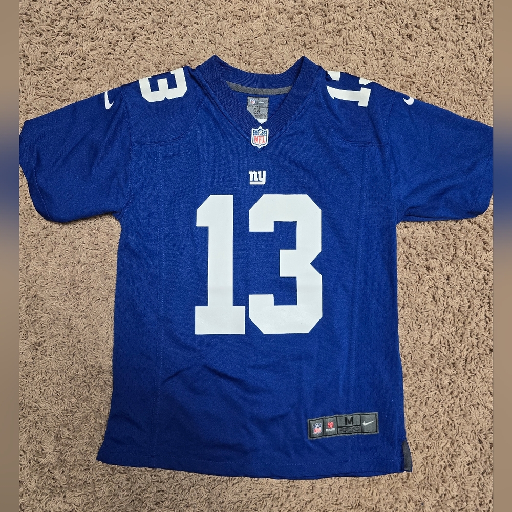 Youth Nike Beckham Jr #13 NY Giants NFL Football Jersey,  size medium